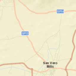 San Vero Milis Street Map