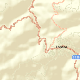 Tonara Street Map