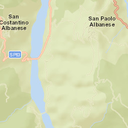 San Paolo Albanese Street Map