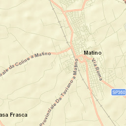 Matino Street Map