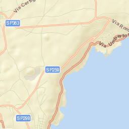 Santa Cesarea Terme Street Map