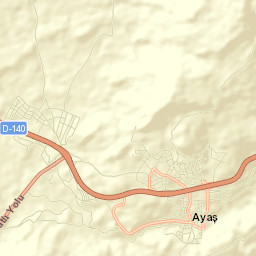 Ayaş Street Map