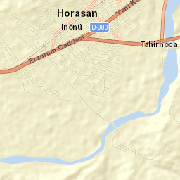 Horasan Street Map