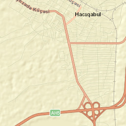 Hacıqabul Street Map