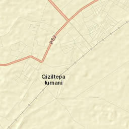 Qiziltepa Street Map