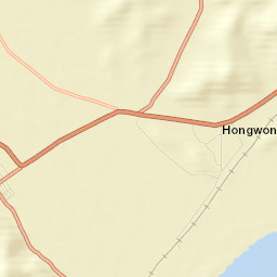 Hongwŏn Street Map