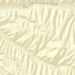 Rio Blanco County Street Map