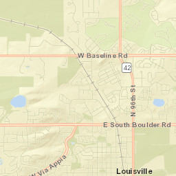 1251-1399 Wicklow Street, Boulder, CO Street Map