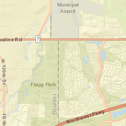 4506 Silver Mountain Loop, Broomfield, CO Street Map