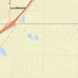 Lochbuie Street Map