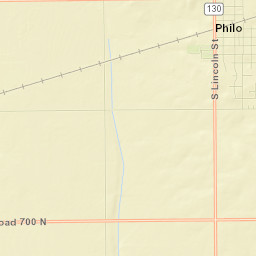 Philo Street Map
