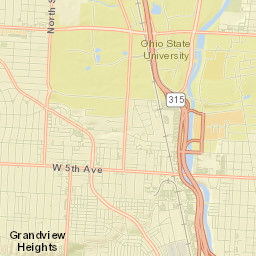 Grandview Heights Street Map