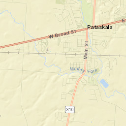 Pataskala Street Map