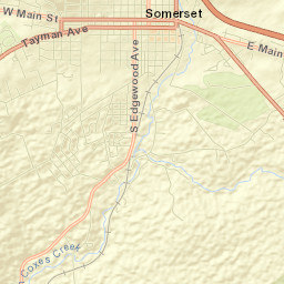 Somerset Street Map