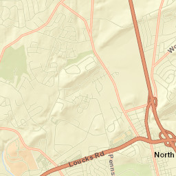 North York Street Map