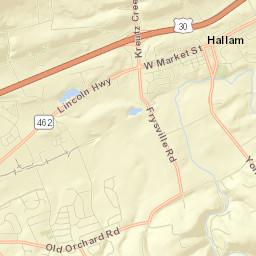 Hallam Street Map