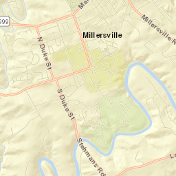 Millersville Street Map