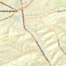 650 Brandywine Avenue, Downingtown, PA Street Map
