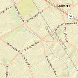 Ardmore Street Map