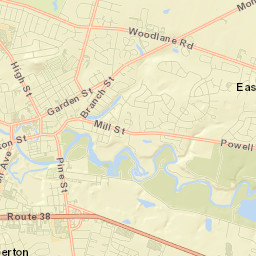 Mount Holly Street Map