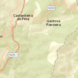 Castanheira de Pêra Street Map