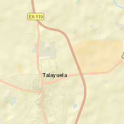 Talayuela Street Map