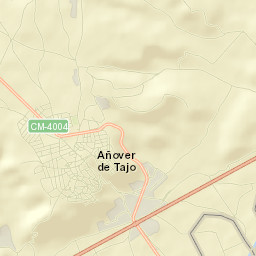 Añover de Tajo Street Map