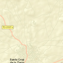 Santa Cruz de la Zarza Street Map