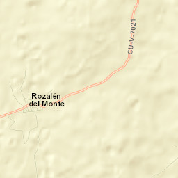 Rozalén del Monte Street Map