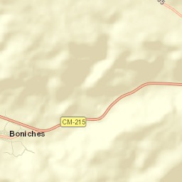 Boniches Street Map