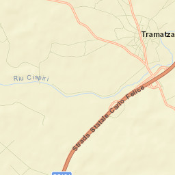 Tramatza Street Map