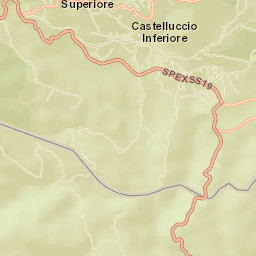 Castelluccio Inferiore Street Map