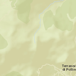 Terranova di Pollino Street Map