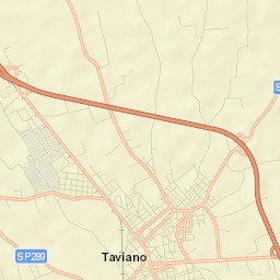 Taviano Street Map