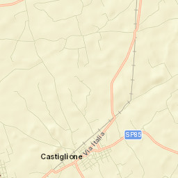 Castiglione Street Map