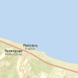 Pefkochóri Street Map