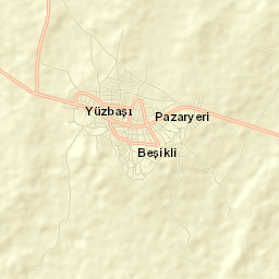 Pazaryeri Street Map