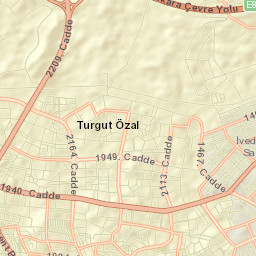 Yenimahalle Street Map