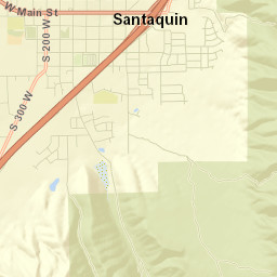 Santaquin Street Map