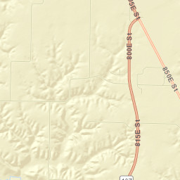 Brown County Street Map