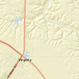 Virginia Street Map