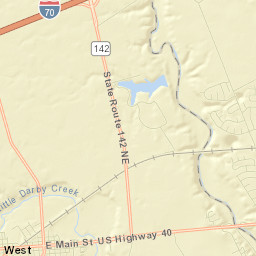 West Jefferson Street Map