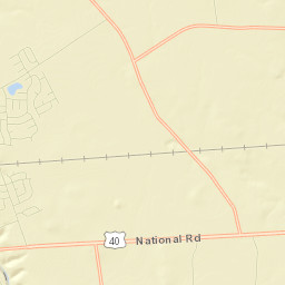 Lake Darby Street Map