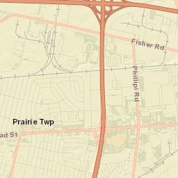 Lincoln Village Street Map