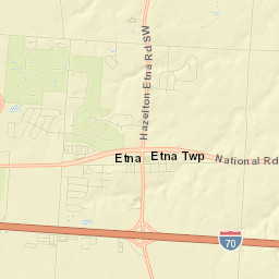 Etna Street Map