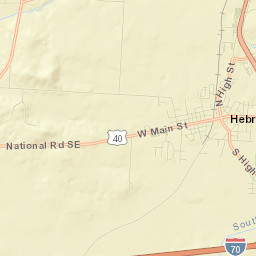 Hebron Street Map