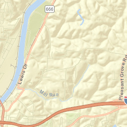 Pleasant Grove Street Map