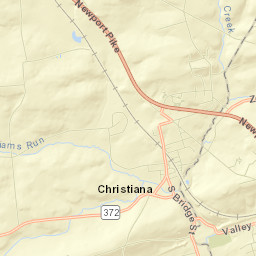 Christiana Street Map