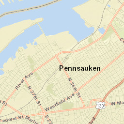 Merchantville Street Map