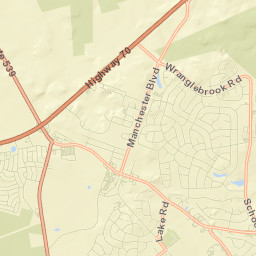 Crestwood Village Street Map